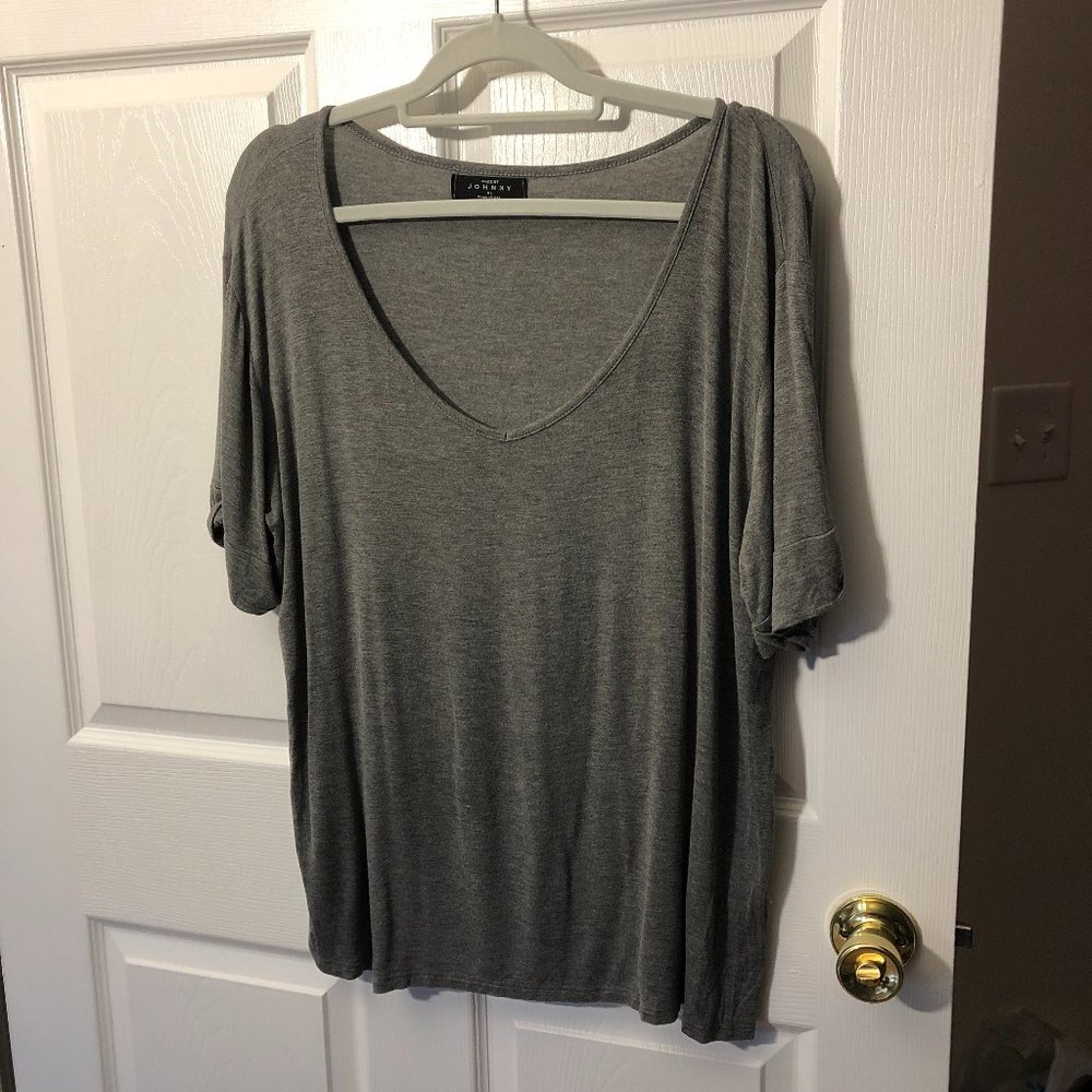 Made by Johnny gray short sleeve TS, Made in USA, XL